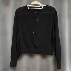 新品未使用★トゥービーシック　カーディガン　ブラック