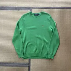 90s Polo by ralph lauren ラルフローレン コットンニット