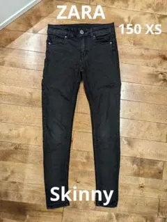 【H&M DIVIDED】 スーパーストレッチ スキニーパンツ ブラック　XS