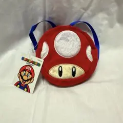 スーパーマリオ スーパーキノコ ぬいぐるみポーチ残り1点早い者勝ち！