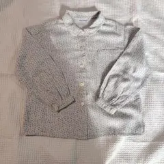 【美品】ファミリア familiar 子供用長袖シャツ サイズ120 花柄