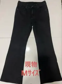 GU スリムフレアジーンズ/標準丈 Mサイズ