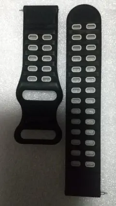 腕時計 ベルト ラバー スマートウォッチ 22mm