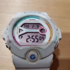 CASIO BABY-G ホワイト デジタル腕時計