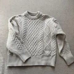 FREAK'S STORE ケーブル編みニット