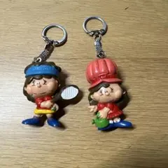 レトロキーホルダーフィギュア
