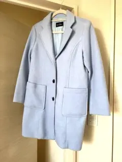 【ユーズド品】EAST BOY イーストボーイ コート 11号 水色 ブルーのサムネイル