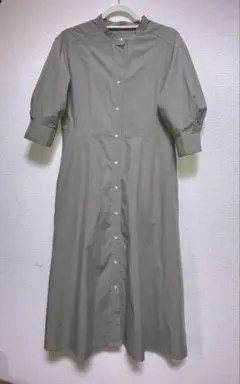 green label relaxing シャツワンピース