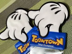 ディズニー トゥーンタウン チケットケース クリップ付き透明ホルダー