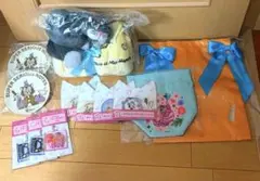 ディズニー ハッピーくじ ラスト賞 ぬいぐるみ付きブランケット➕おまけ付き