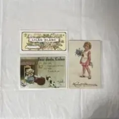 レトロポストカード 3枚セット