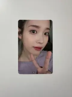 IU 5TH ALBUM LILAC BYLAC トレカ