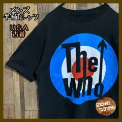 THE WHO/ ザ・フー ターゲット ロゴ メンズ M 古着 半袖 Tシャツ