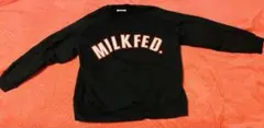 MILKFED. ミルクフェド 肉厚 トレーナー 長袖 スウェット Xgirl
