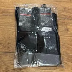 【未使用】メンズ着圧ハイソックス　黒27〜28cm3足組⭐︎女子にも