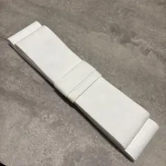 ホワイトリボンボンネ　ブライダルアクセサリー