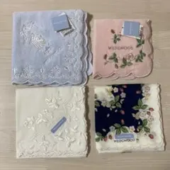 WEDGWOOD ハンカチセット 4枚