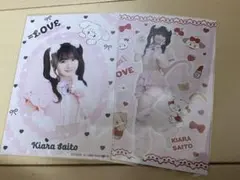イコラブ ＝LOVE 齋藤樹愛羅 生写真 猫 コラボ mikko