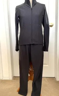 ●adidas トレーニングウェア上下黒M size