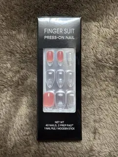 FINGERSUIT ネイルチップ DRIED ROSE 16枚