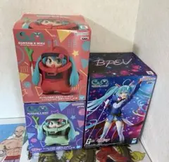 ガンダム45周年x 初音ミク フィギュア 3点セット