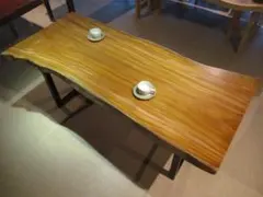 1657□ 欅 ケヤキ テーブル ローテーブル ダイニング 座卓 一枚板 天板