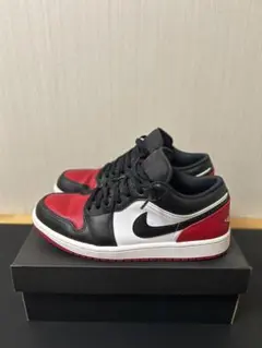 Nike Air Jordan 1 Low ブラック/レッド