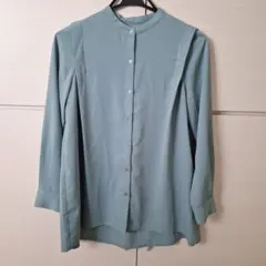 【新品未使用】 a.v.v スタンドカラー 長袖 ブラウスのサムネイル
