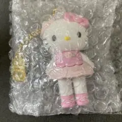 ハローキティ展 ぬいぐるみ 50周年 限定 マスコット バレエ キティ展 50周年 限定 ぬいぐるみ マスコットホルダー バレエ