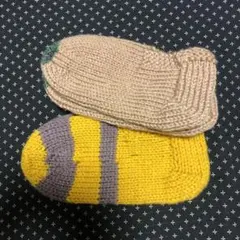 カラフルなニット靴下　女性サイズ