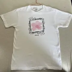 櫻坂　Addiction 花柄 Tシャツ ホワイト