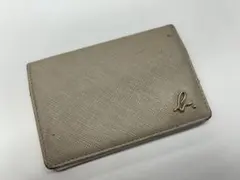 agnes b. 名刺入れ カードケース ベージュのサムネイル