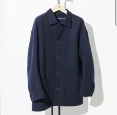 ユニクロ+J ウールブレンドオーバーサイズシャツジャケット