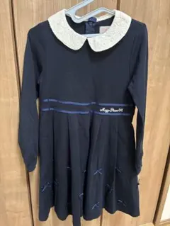 mezzo piano ワンピース120 ネイビー 発表会