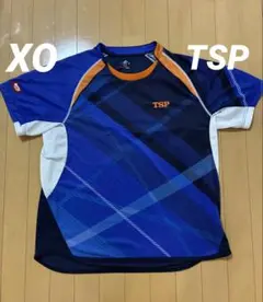 TSP 卓球ウェア XO 青/オレンジ