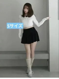 【新品未使用】Silky velor mini skirt being S andmary on X