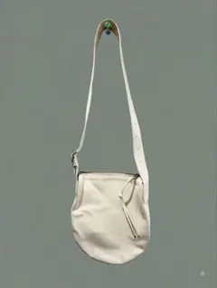 JIL SANDER ジルサンダー ショルダーバッグ MOON ハーフムーン 白 