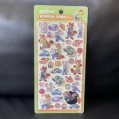 【新品未開封】正規品/ズートピア/ボンボンドロップシール