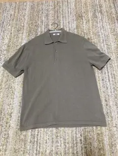 UNIQLO Ｕ　ウォッシャブルニットポロシャツ