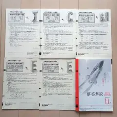 進研模試2021年度11月 高3 第3回ベネッセ駿台大学入学共通テスト模試