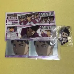 ハイキュー 牛島若利 ロングステッカー ラバスト カード