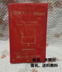 PEANUTS Coleman メッセンジャーバッグ