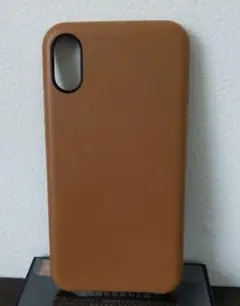 PGA iPhone X用 シリコンケース ブラウン PG-17XPU02BR