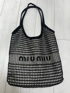 【正規品】MIUMIU 25SS IVY メッシュトートバッグ　佐藤健着用モデルのサムネイル