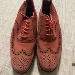 Cole Haan ZERO オレンジ スエード シューズ