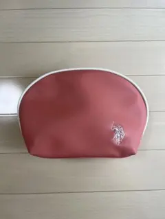 ｕｓポロＡＳＳＮポーチ（ピンク） U.S. POLO ASSN.（ユーエスポロアッスン） ポーチ FREE スモークピンク