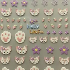 ネイルシール 5D3D立体 リーナベル ダッフィーandフレンズ ディズニー