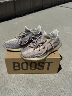 希少カラー クリーニング済】 正規品 Yeezy Boost アッシュパール 