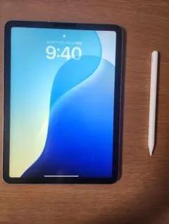 美品 iPad Air 4世代 ブルー Celluar 本体+Pencil 2