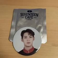 ★新品未使用★ SEVENTEEN Cafe ソウル ミンギュ 缶バッジ